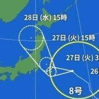 台風の画像