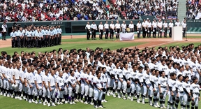甲子園めざし熱戦　全国高校野球選手権広島大会が開幕　マツダスタジアムで開会式の画像