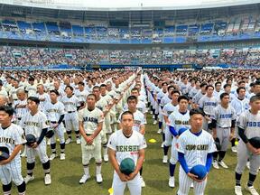 球児、支える人たちみんなの夏がやってきた　高校野球千葉大会開会式の画像