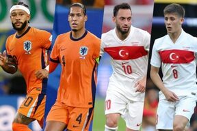 EURO準々決勝オランダvsトルコのスタメン発表！…ベスト4最後の1枠を掴むのは？