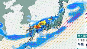 あすから週後半は大雨警戒　九州から東北まで広範囲で梅雨空に　雨雲の予測10日（水）～14日（日）雨シミュレーション【大雨情報】