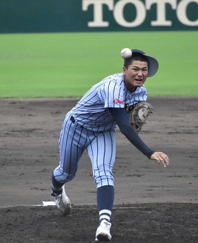 【高校野球】選抜出場した東海大福岡エース佐藤翔斗が今夏初先発　116球の完投で8強一番乗りの画像