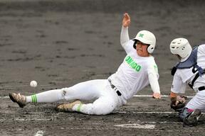 全国高校野球選手権鳥取大会第5日　米子東コールド勝ち　2試合順延の画像